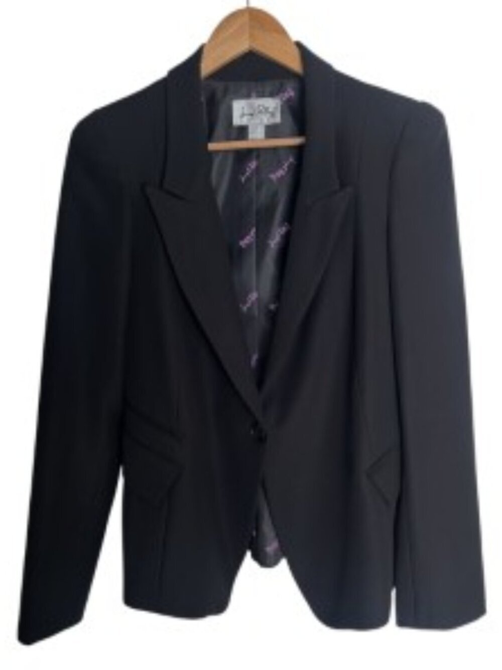 Joseph Ribkoff Black Single Button Jacket 10